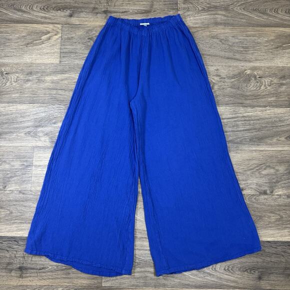 Oh My Gauze! Pants - Oh my gauze pants size 1 Cobalt Blue Wide Leg